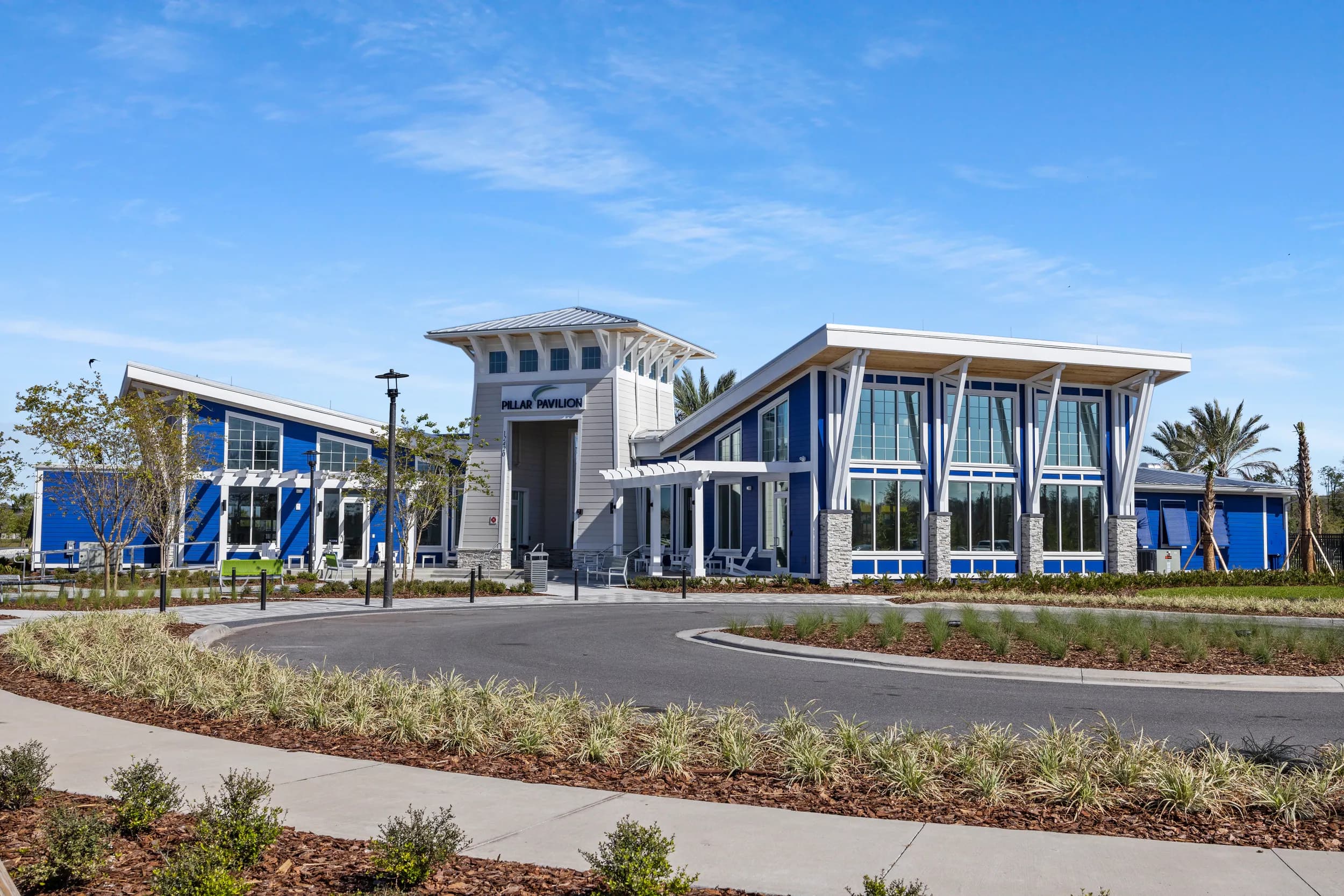 Meridian Parks amenity center by Mattamy Homes, Orlando